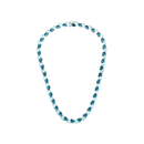 Colar Life Azure em Prata 925 com Pedras Azuis, 40cm