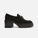 Mocassim Acamurçado Salto Bloco Tratorado