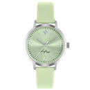 Relógio Life Realizações Feminino Couro Verde