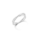 Anel Life Trançado em Prata 925