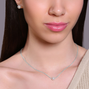 Kit Conjunto de Pérolas Colar + brincos