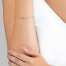 Kit Anel + Pulseira Life Cupido Coração em Prata 925