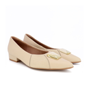 Scarpin Couro  Bico Fino